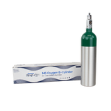Oxygen Cylinder Aluminum M9(155L) or M6(165L) Size  RX Item by Dynarex