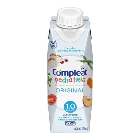 Compleat® Pediatric Original 1.5 Fruit Medley Liquid 250 mL Reclosable Carton by Nestles