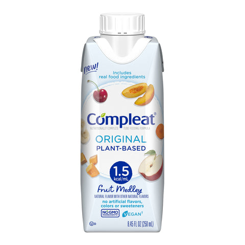 Compleat® Original 1.5 Fruit Medley Liquid 250 mL Reclosable Carton by Nestles