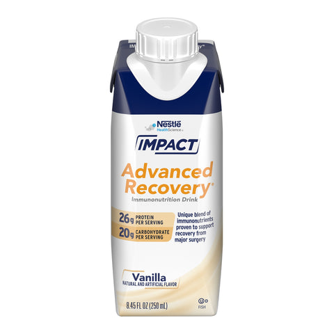 Impact Advanced Recovery® Vanilla Flavor 250mL Reclosable by Nestles