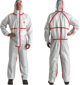 Coverall Disposable Chemical Protective Safety Work Wear by 3m