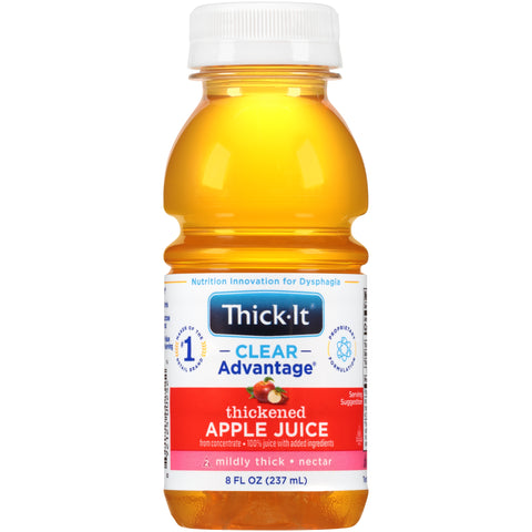 Thickened Apple Juice Thick-It® Clear Advantage® 8oz Bottle by Kent Precision Foods