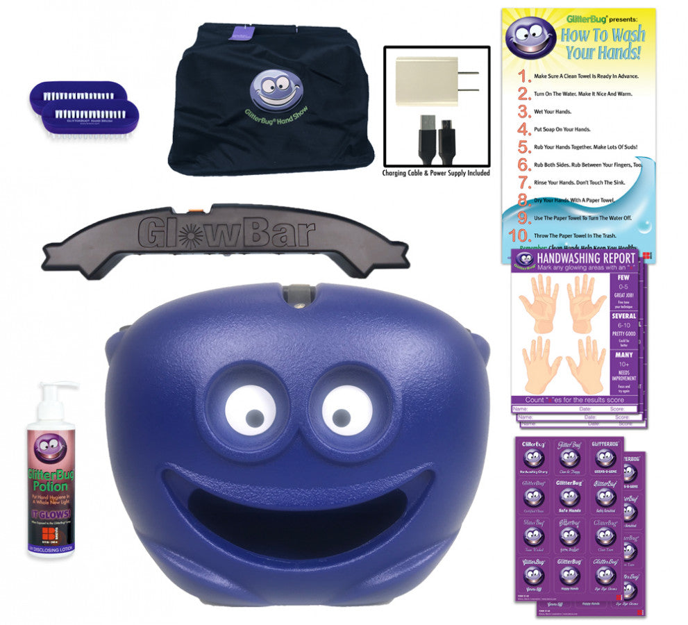 GlitterBug® GBX Handwashing Teaching Kit by Brevis Corporation