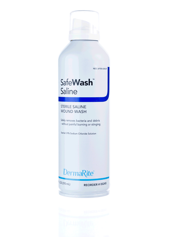 Wound Wash Saline Spray 7.4oz SafeWash Compare to Blairex by Dermarite