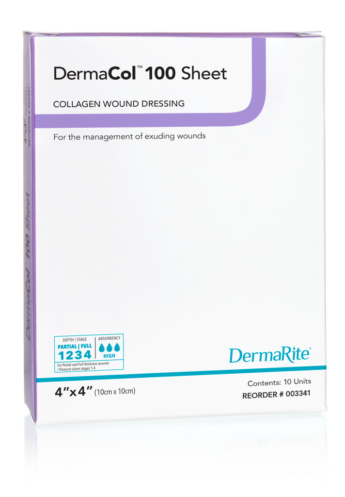 Collagen Wound Dressings Dermacol 100 by Dermarite