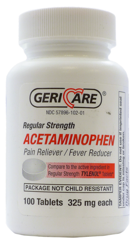 Acetaminophen Compare to Tylenol by Gericare