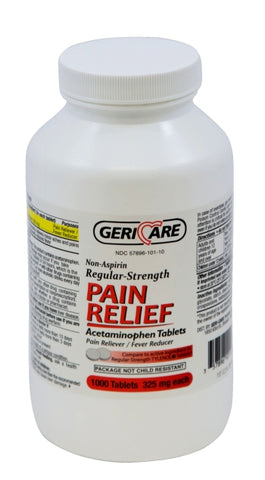 Acetaminophen 325mg 1000/Btl Compare to Tylenol by Gericare