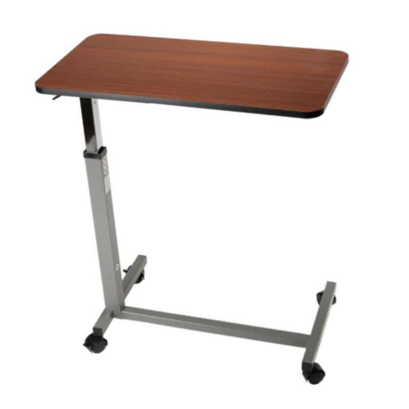 Table Overbed Standard No Tilt Offset H Base Cherry Top by Dynarex