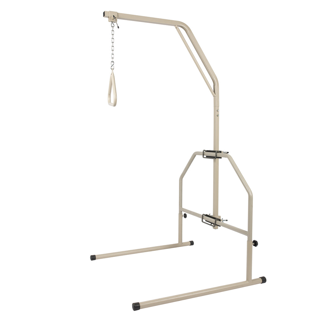 Trapeze Bar & Base Free Standing Complete Unit Tool Free by Dynarex