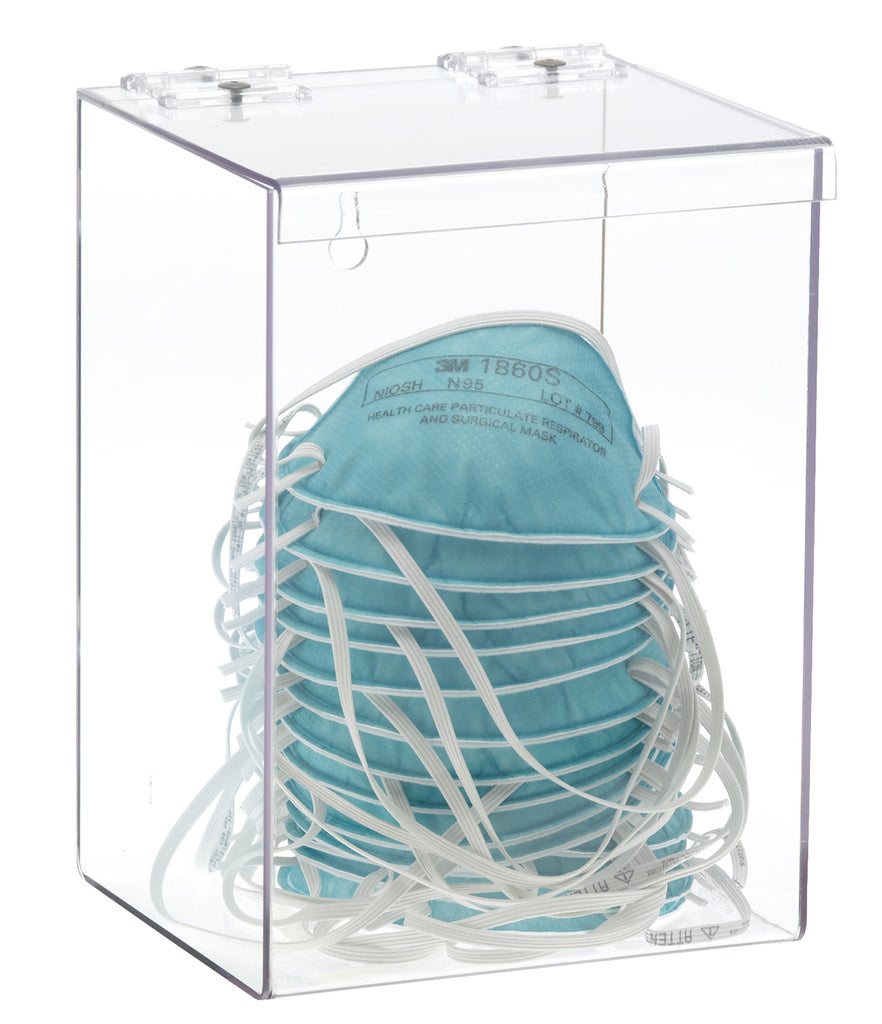 Mask Holder Dispenser Clear Acrylic for N95 by Omnimed