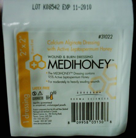 Dressing Medihoney® Alginate by Dermasciences – JML WHOLESALE