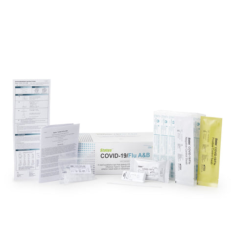 Flu A & B Plus Covid 19 Test Kit FDA EUA Professional Test 15 Minute by Life Signs