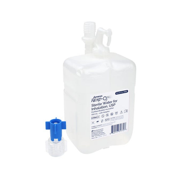 Humidifier Bottle Oxygen Prefilled Sterile Respo2® by Dynarex JML WHOLESALE