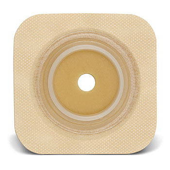 Ostomy Flange SUR-FIT Natura® Two-Piece Durahesive® Flexible w/Tape Collar by Convatec