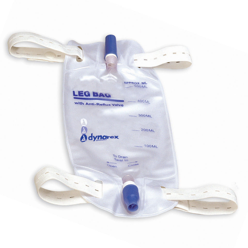Urine Bag Leg Drainage Medium and Large Sterile RX Item by Dynarex