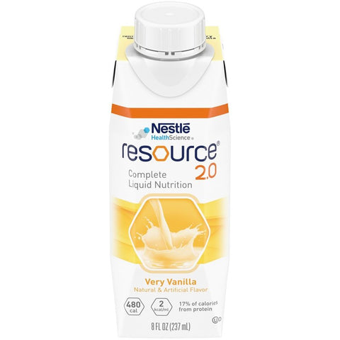Resource® 2.0 Vanilla Creme Tetra Brik® by Nestles