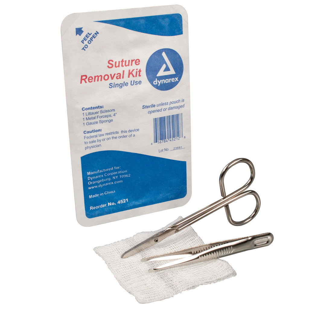 Suture Removal Kit Sterile by Dynarex