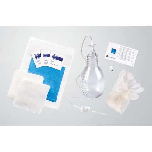 Pleural Effusion Kit Pleurx 500ML Vacuum Bottle By BD