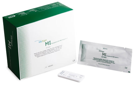 Cardiac Marker Test Detection Rapid 15 Minute MI CK-MB/Myo/TnI by Life Sign