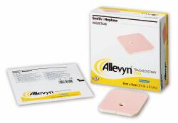 Dressing Allevyn Tracheostomy Polyurethane Foam 3.5x3.5" Rectangle Sterile