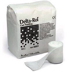 Cast Padding Synthetic Undercast Delta-Rol®4 Yard Rolls Non Sterile by BSN