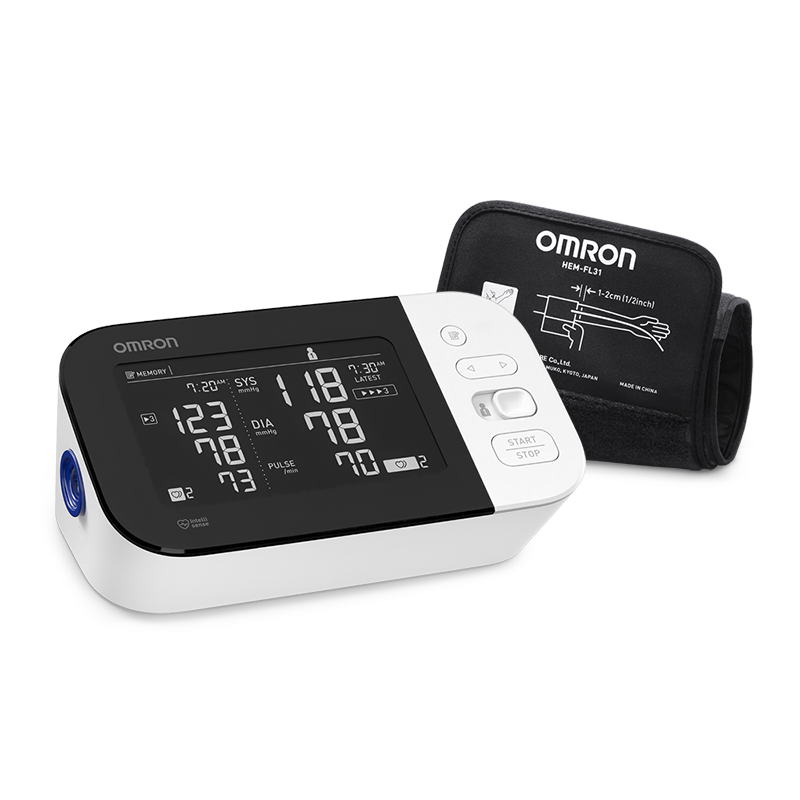 Blood Pressure Monitor 10 Series™ Desk Model Arm 1-Tube w/Cuff by Omron