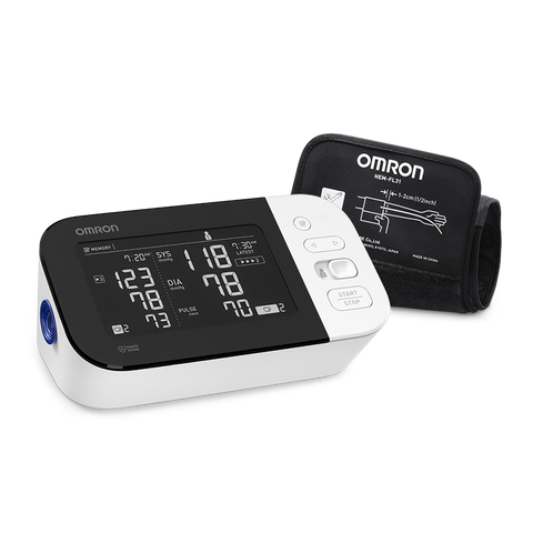 Blood Pressure Monitor 10 Series™ Desk Model Arm 1-Tube w/Cuff by Omron