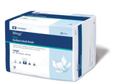 Briefs Adult Wings™ Ultra Quilted Extra Heavy Absorbency by Cardinal Health