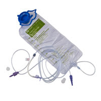 Enteral Feeding Pump Spike Set w/Flush Bag 1000mL For Kangaroo™ e-Pump by Cardinal Health
