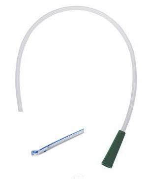 Catheter Urethral Intermittent Coude 16" Male Vinyl Sterile RX Item by Amsino