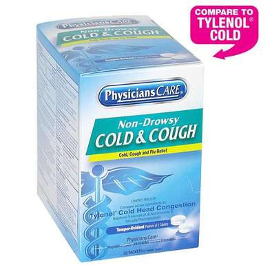Cold & Cough Medicine Unit Dose 50x2/Pk by Acme Compare Tylenol Cold