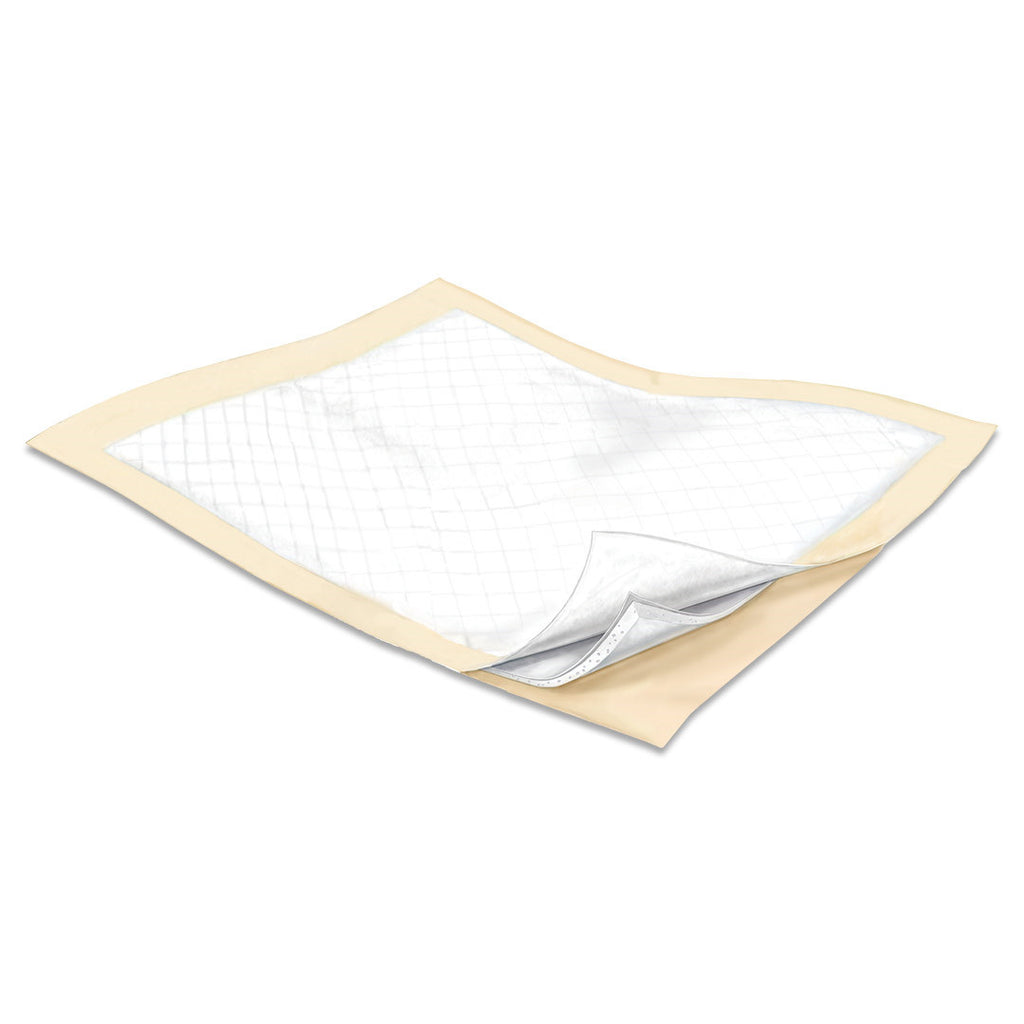 Underpad Wings™ Plus Bulk  Fluff/Polymer X-Heavy Absorbency by Kendall