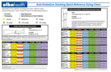 Stocking Anti Embolism Knee High Bariatric Sizes TED type Ultra Rx Item by ALBA
