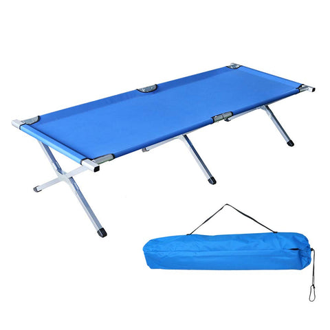 Cot Folding ARAER 450Lb Capacity w/Carry Bag 74X25X16.5 by Cossy Home