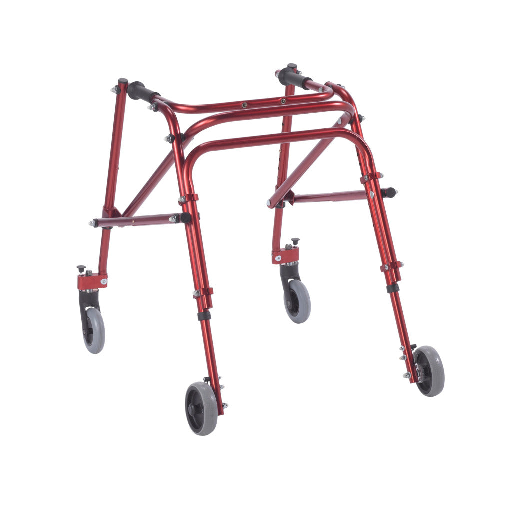 Walker Folding Nimbo Posterior Walker Castle Red by Drive Medical Compare Wenzelite