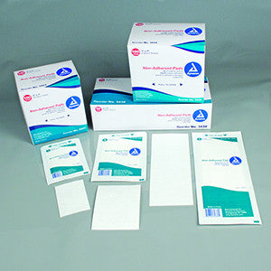 Dressing Gauze Pad Non-Adherent Sterile by Dynarex Compare to Telfa by Kendall