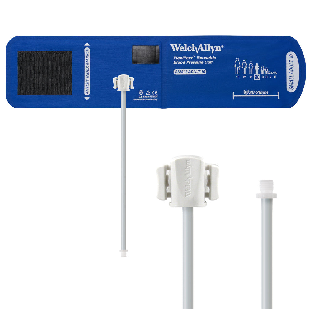 Blood Pressure Cuff NIBP FlexiPort® Reusable w/Tubing by Welch Allyn