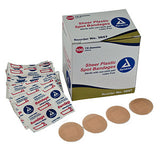 Bandage Adhesive Sheer Plastic Spot & 3/8x1.5  Sterile by Dynarex