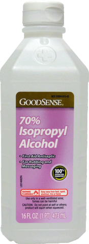 Alcohol Isopropyl 70% 16oz by Good Sense