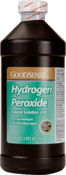 Hydrogen Peroxide 3% Topical Solution USP by Good Sense