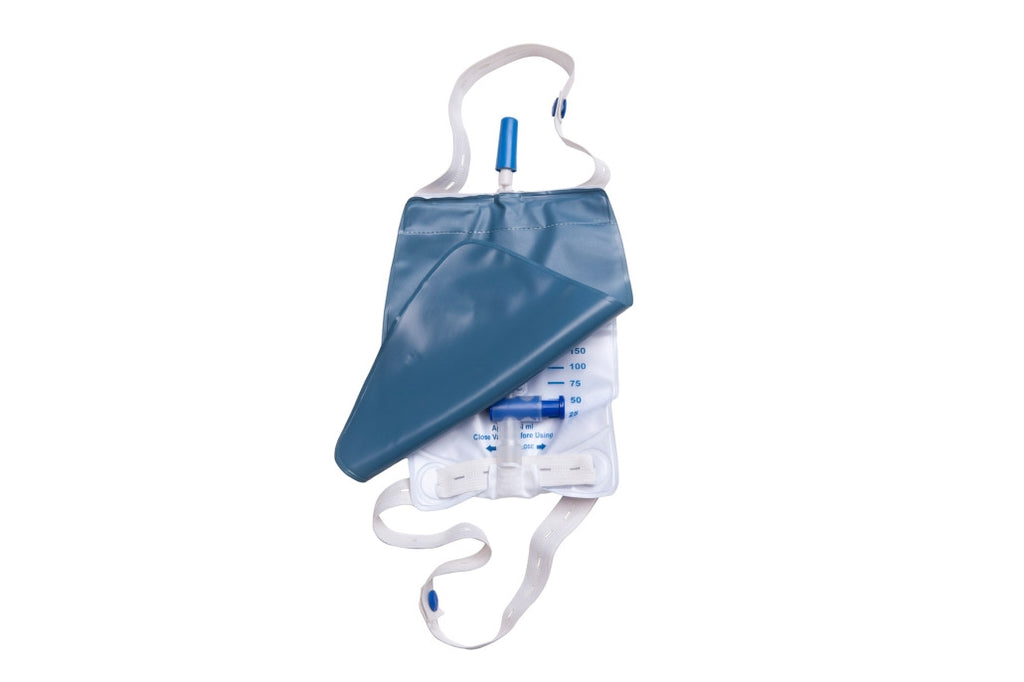 Urinary Urinary Drain Bag The Fig Leaf™ Non-Return Valve Sterile 1,000 mL  by Sterigear