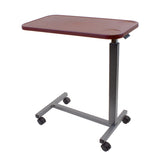 Table Overbed Plastic-Top Non Tilt H Base Capacity 50lb by Dynarex