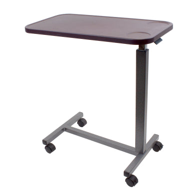 Table Overbed Plastic-Top Non Tilt H Base Capacity 50lb by Dynarex