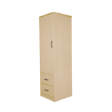 Wardrobe 1 Door 2 Drawer Glenshaw Collection by Dynarex