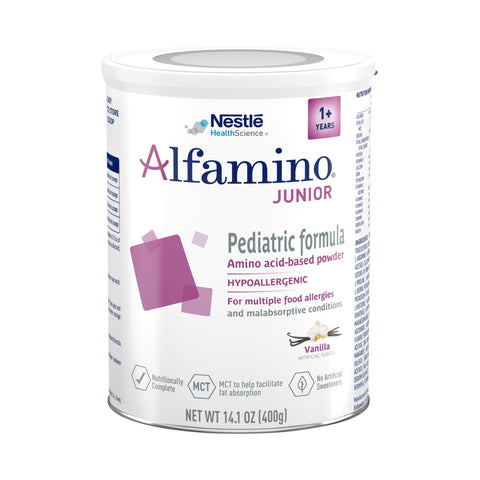 Alfamino® Junior Pediatric Oral Supplement Vanilla 14.1 oz. Powder by Nestles