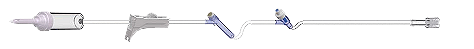 IV Set Administration Gravity Sets 83" 2 Sites 15 Drop Sterile Rx Item by Amsino