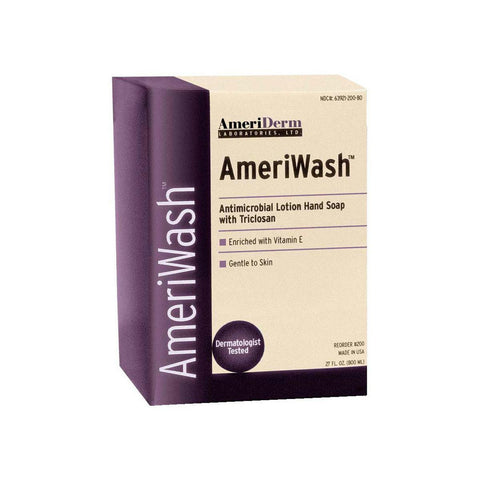 Soap Liquid Antibacterial Hand Ameriwash™ 800ml by Ameriderm
