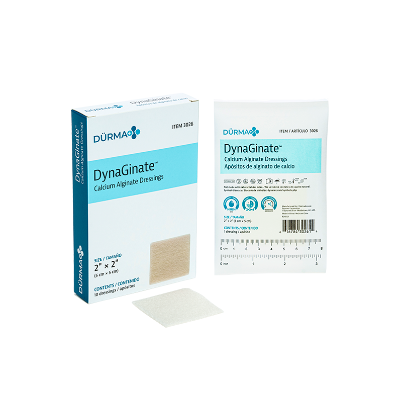 Dressing Calcium Alginate DynaGinate by Dynarex Compare Maxorb Extra™