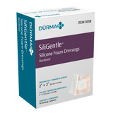 Dressing Foam Adhesive Sterile Silicone SiliGentle by Dynarex Compare Optifoam Gentle™