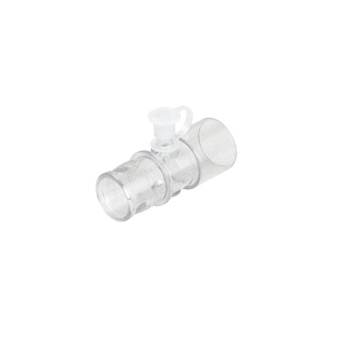 Adaptor MDI One Way Valve 22ODx22ID w/Oxygen Stem by Dynarex